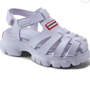 Hunter Kids Lilac Strappy Sandals